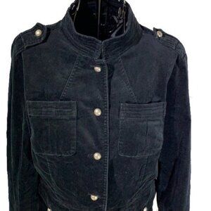 Mossimo | Dark Blue Velour Like Jacket